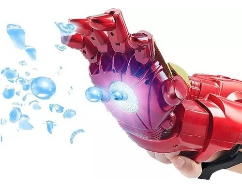Pistola Juguete Iron Man Brazo Robótico Disparar Hidrogel