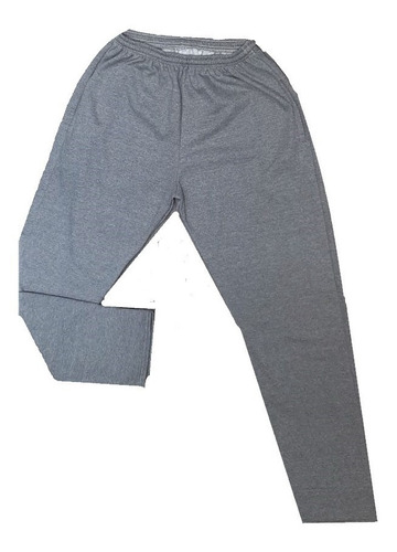 Pantalon Jogging Hombre Recto Talle Especial Algodon Frizado