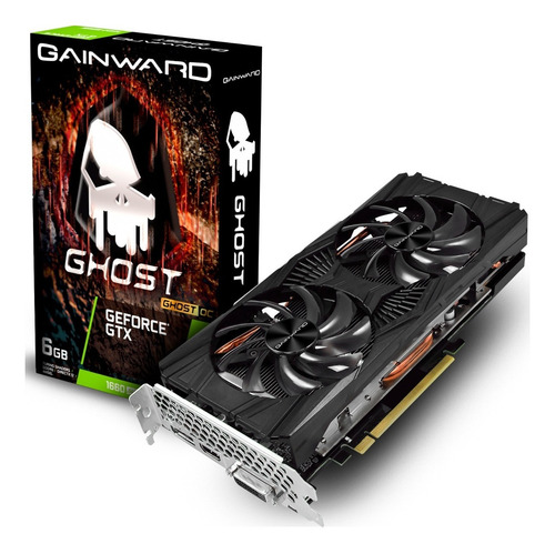 Imagem 3 de 3 de Placa Vídeo Geforce Gtx 1660ti 6gb Dual Fan Gainward Nvidia