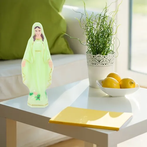Estatua Decorativa De La Virgen María Rezando