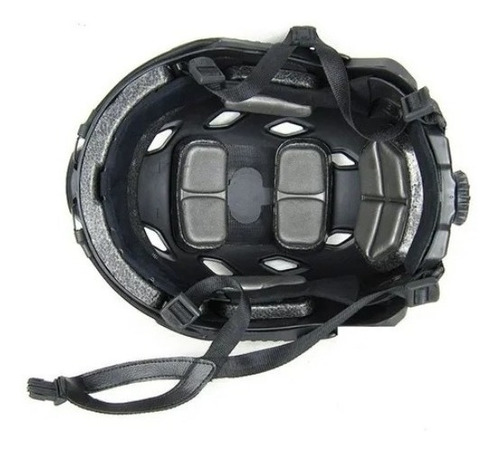 Imagen 3 de 4 de Casco Tactico Rbn Tactical Picatinny Airsoft Negro