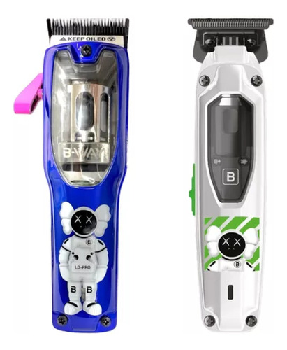 Combo Brushless Clipper Lo Pro + Trimmer T-pro B-way