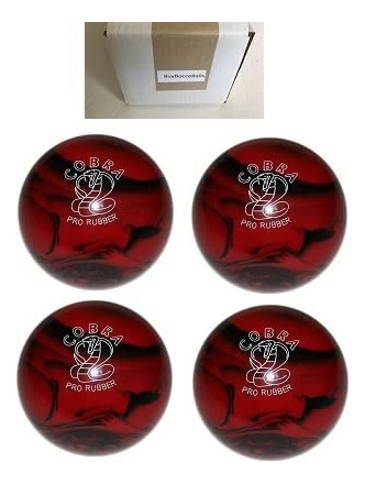 Buybocceballs 4 Bola Bolo Epco Candlepin Cobra Pro Rojo