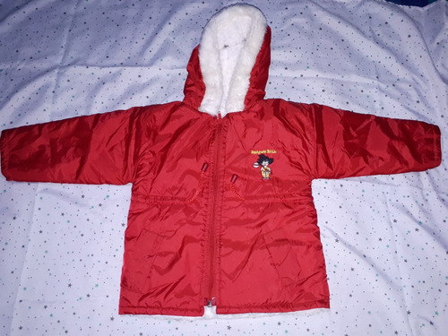 Campera Roja Talle 4 Con Corderito Dragon Ball