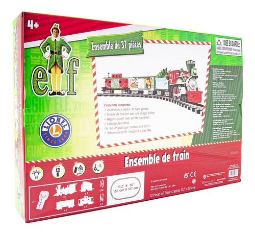 Juego De Tren A Pilas Lionel Con Control Remoto Y Luces