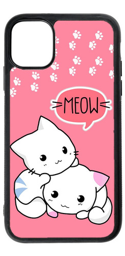 Carcasa Funda Para iPhone 13 Pro Max Gatitos Diseño 44