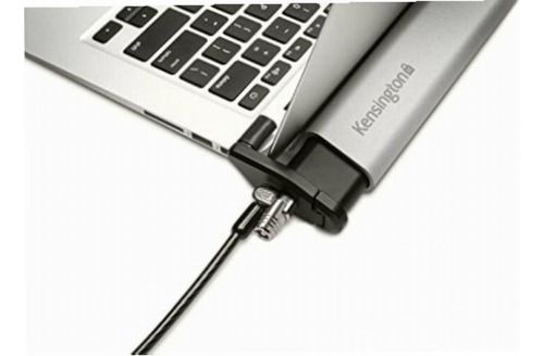 Estação de bloqueio de laptop ultrafina com cadeado