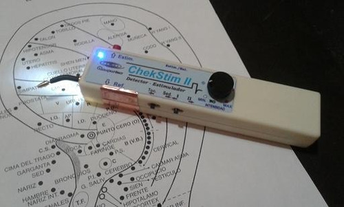 Detector Y Estimulador Para Auriculoterapia Y Acupuntura
