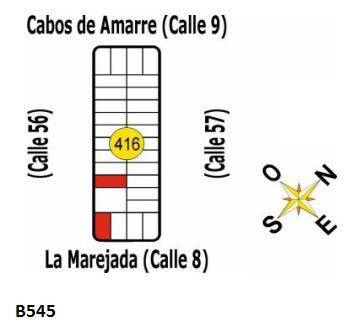 B545 Solares En Uruguay - La Esmeralda - Dpto De Rocha