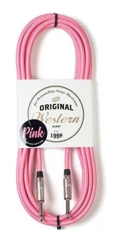 Cable De Instrumento Western Pinknr30 3mts