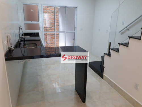 Imagem 20 de 30 de Casa Nova Com 3 Dormitórios À Venda, 125 M² Por R$ 849.900 - Vila Brasílio Machado - São Paulo/sp - Ca0302