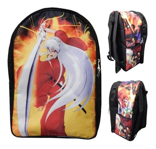 Inuyasha Mochila Backpack Espada Colmillo De Acero