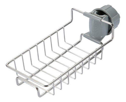 A Estante De Grifo Ajustable Escurridor De Jabón For Esponja