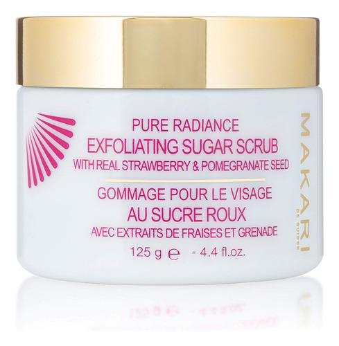 Makari Pure Radiance Exfoliating Sugar Scrub (4.4 Fl Oz) | E