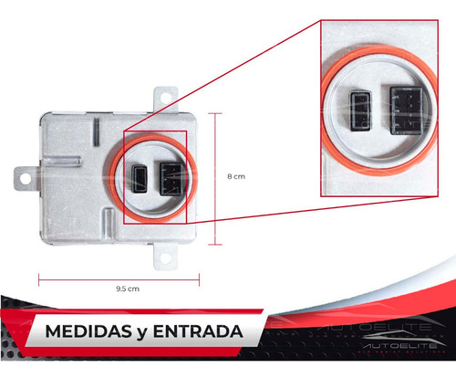 Imagen 3 de 8 de Balastra Xenon Vw Audi A3 A4 A5 A6 A7 A8 Q5 Q7 D1/3-m1
