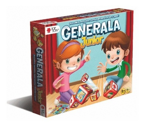 Juego De Mesa Para Chicos Generala Junior Top Toys Lelab