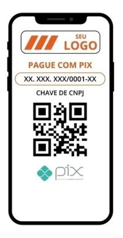 Kit 10 Placas Qr Code Pix - Alumínio