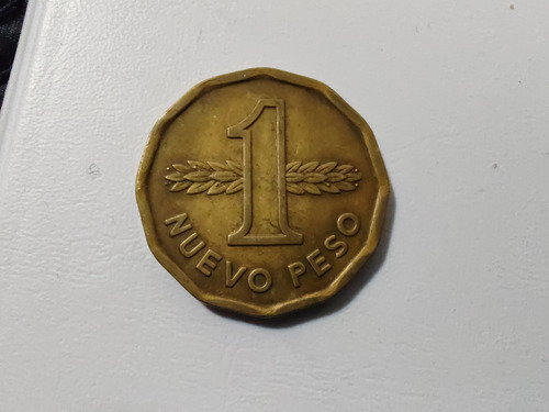 Moneda Uruguay 1 Peso 1976 Ceca Chile(x567
