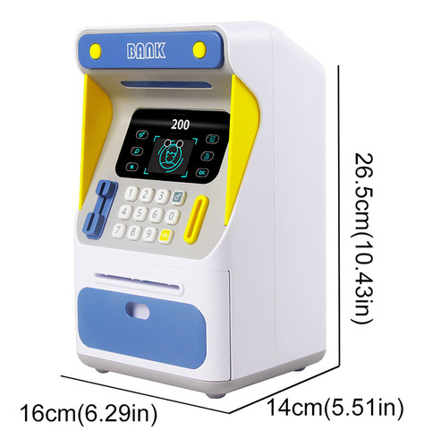 Cajero Automático Caja De Ahorros Personal Dinero Automático 