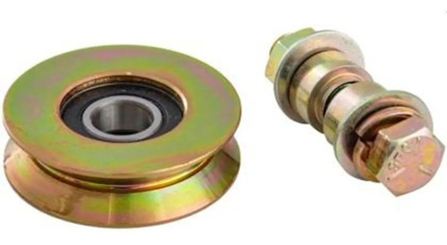 Imagen 3 de 6 de Rueda Para Porton Corredizo Con Perno 100mm 4 Pulgadas