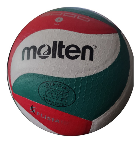 Balón Voleibol V5m5000 Molten Tricolor De Alta Calidad