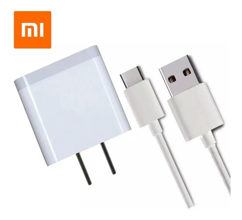 Cargador Xiaomi Mi 2 En 1 Tipo C Carga Rápida Somos Tienda