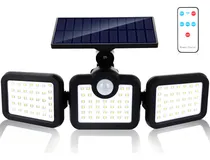 Comprar Luces Solares Exterior, Uplayteck Luz Solar Con Sensor De Movimiento, Ajustables Led Luz Solar Exterior, Foco Solar Exterior 3 Modos, 270º Iluminación, Ip65 Impermeable, Iluminación De Seguridad