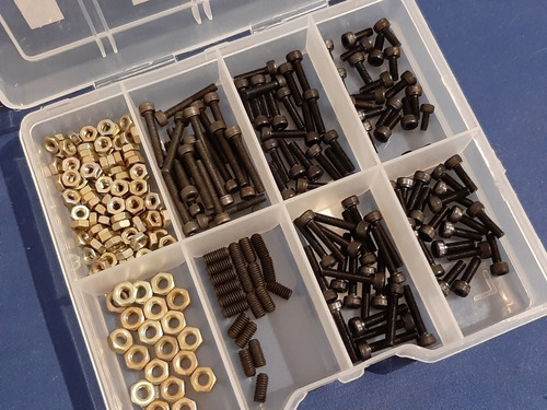 Kit Tornillos Allen C/cilindrica M3 & M4 Pack X 240 Unidades