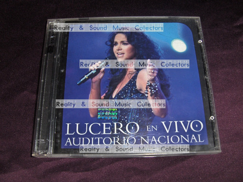 Lucero En Vivo Auditorio Nacional Cd Doble De Coleccion