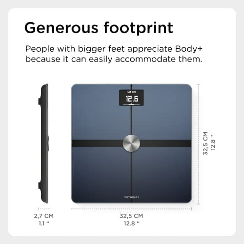 Báscula De Baño Withings Body+ Smart Wi-fi - Báscula Para El