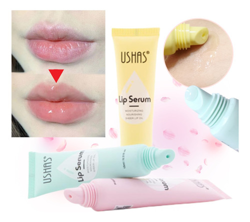 Serum Hidratante De Labios  Lip Serum Sin Color Con Aroma