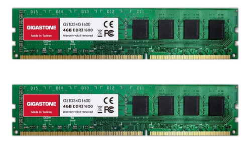 ?ddr3 Ram? Gigastone Desktop Ram 8gb (2x4gb) Ddr3 8gb Ddrmhz