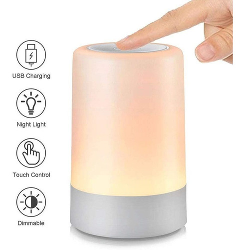 G Keni - Luz Nocturna Para Bebe  Lampara Led Con Sensor T 