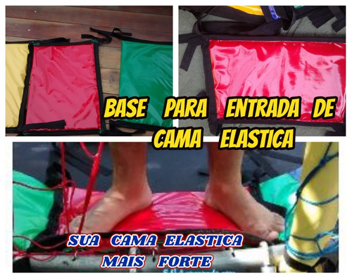 Base Para Entrada De Cama Elastica Maior Proteção Kit C/01