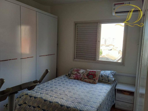 Imagem 4 de 10 de Apartamento Com 1 Dormitório À Venda, 55 M² Por R$ 220.000,00 - Canto Do Forte - Praia Grande/sp - Ap4272