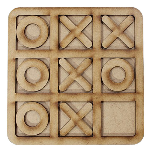 Juego De Mesa Gato Infantil De Madera 20cm