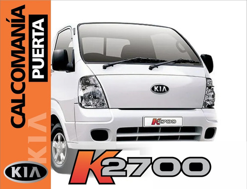 Calco Adhesivo Puerta Kia Bongo 2700