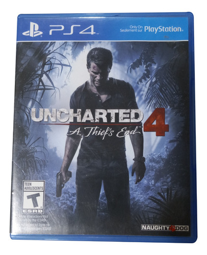 Uncharted 4 A Thief´s End Ps4 Juego Físico