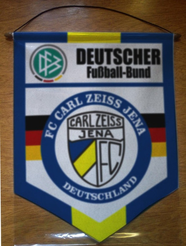 Banderin Paño Legitimo 40cm Alemania Carl Zeiss Jena