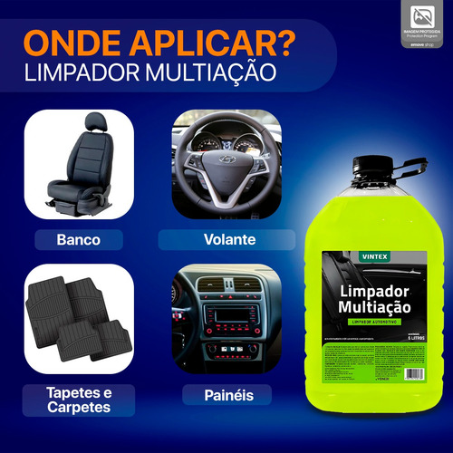 Limpador Fogão Remove Mancha Encardido Teto 5l Vintex Vonixx