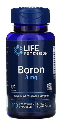 Boron 3 Mg Quelado Con Vitamina B12 Riboflavina