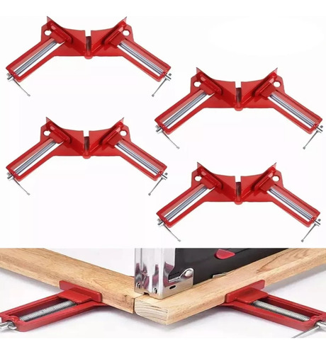 Prensa De Esquina Para Madera Y Metal Con Apertura De 90 Gra
