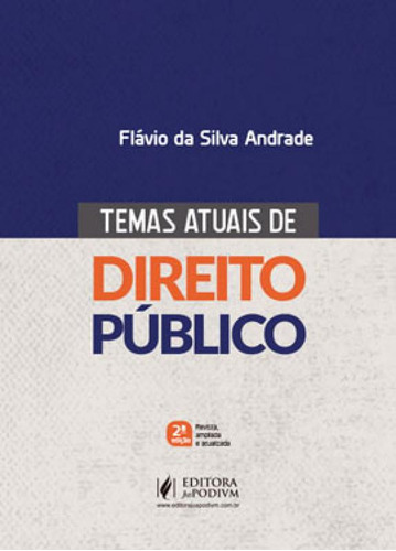 -, De Andrade, Flavio Da Silva. Editora Juspodivm, Capa Mole Em Português