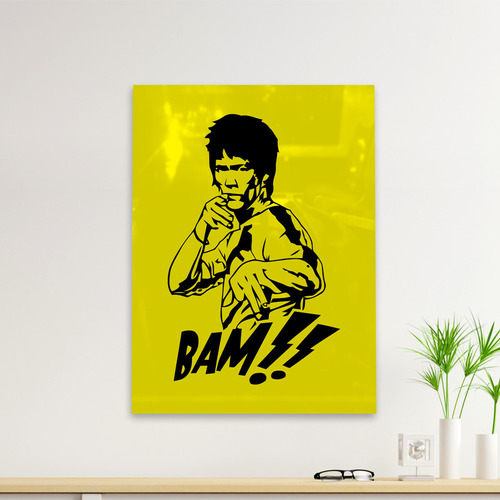 Cuadro Deco Bruce Lee (d0776 Boleto.store)