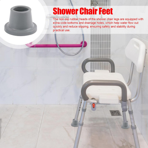 Patas De Goma Para Silla De Baño 8 Tapones Para Pies De Sill