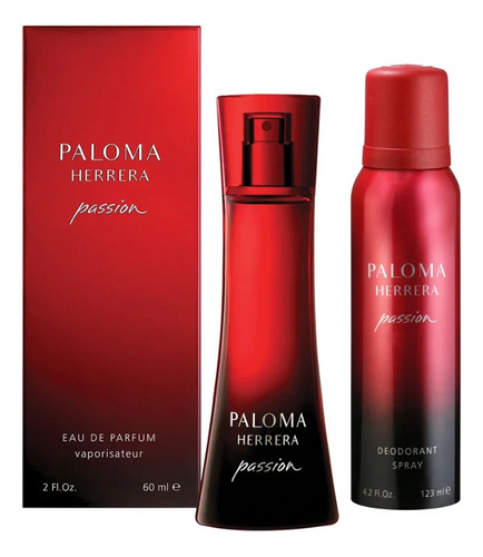 Kit Perfume Mujer Paloma Herrera Passion  60ml + Desodorante