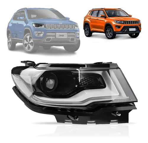 comprar Farol Jeep Compass Dianteiro 2017 2018 2019 Led Sem Xênon Ld comprar Farol Jeep Compass Dianteiro 2017 2018 2019 Led Sem Xênon Ld