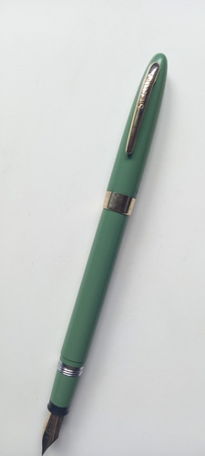 Antigua Lapicera Pluma Sheaffer Admiral Snorkel Sage Green  (Reacondicionado)