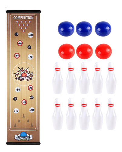 Juego De Bolos De Juego De Shuffleboard Juego