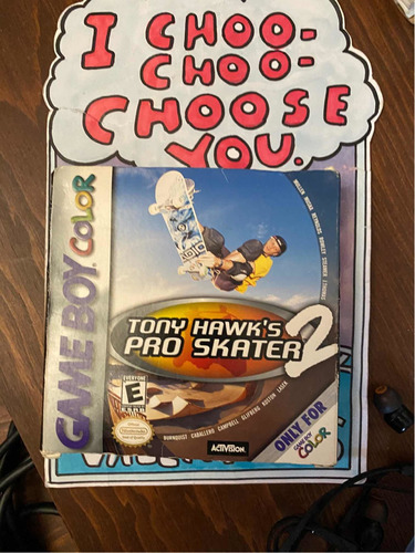 Tony Hawk Pro Skater 2 Nintendo Gameboy Color Gbc Completo